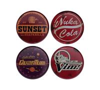 Fallout Sottobicchiere 4-pack Metal Drinks Fanattik