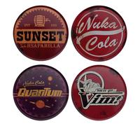 Fallout Sottobicchiere 4-pack Metal Drinks Fanattik