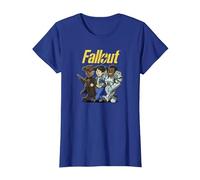 Fallout - su Una Passeggiata Maglietta, Donna, Blu Reale, XXL