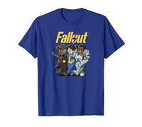 Fallout - su Una Passeggiata Maglietta, Uomo, Blu Reale, L