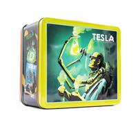 Fallout Tesla Science Magazine Scatola Di Metallo Per Il Pranzo