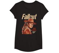 Fallout The Ghoul Silhouette Portrait TV Show Maglietta