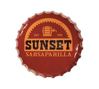 Fallout Tin Sign Sunset Sarsaparilla Tappo Di Bottiglia Fanattik