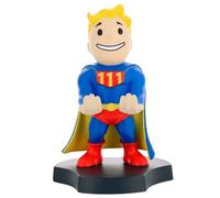 Cable Guys Minis Fallout Toughness Vault Boy Phone Stand & Earbuds Holder - Novelty Phone Stand for Desk and Bedside, in Ear Headphone Holder for Smartphone & Small Devices, Desk Decor Accessories