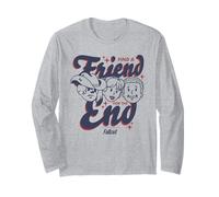 Fallout TV Series Friend for The End Three Character Faces Maglia a Manica