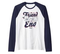 Fallout TV Series Friend for The End Three Character Faces Maglia con Maniche Raglan