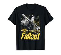 Fallout TV Series Lucy Do Unto Others Baseball Bat Gamer Maglietta