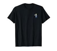 Fallout - Vault Boy, Piccolo Design Maglietta, Uomo, Nero, L