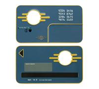 Fallout Vault Security Keycard Replica in metallo da collezione