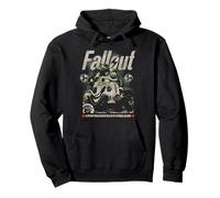 Fallout Video Game Distressed Character Portrait Felpa con Cappuccio