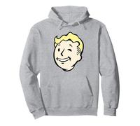 Fallout Video Game Front and Back Vault Boy End of the World Felpa con Cappuccio