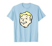 Fallout Video Game Front and Back Vault Boy End of the World Maglietta