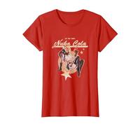 Fallout Video Game Retro Nuka Cola Ad Maglietta, Donna, Rosso, 3XL