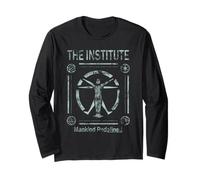 Fallout Video Game The Institute Mankind Redefined Logo Maglia a Manica