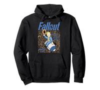 Fallout Video Game Vault Boy Wild West Bomb with Logo Felpa con Cappuccio