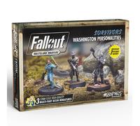 Fallout Wasteland Warfare: Survivors: Washington Personalities - 3 Miniatures, 3