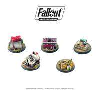 Fallout - Wasteland Warfare - Terrain Exp. Objective Markers 1 by Modiphius
