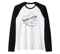 Fallout Welcome to Shady Sands Retro Republic Video Game Maglia con Maniche Raglan