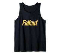 Fallout Yellow Lightning Logo TV Show Canotta