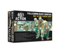 FALLSCHIRMJAGER winter starter army BOLT ACTION warlord games IN PLASTICA età 14