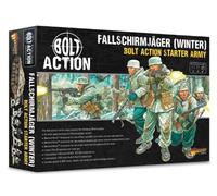 FALLSCHIRMJAGER winter starter army BOLT ACTION warlord games IN PLASTICA età 14