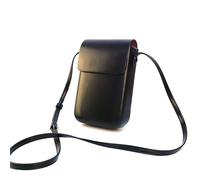 FALLTOYC Piatti di cuoio Black a taglio nero Custodia messenger barbiere elegante cornice per la fondina tagliente per pentola per salone pacco cinghia per capelli sacca per scissori