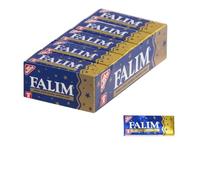 Falım Gomma mastice Gomma da masticare senza zucchero al gusto di aromatizzato al mastice100 pezzi (5 pezzi in ogni confezione, 20 confezioni in totale) di Pufai Grocery