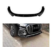 FALMDCQ Compatibile per Audi Q5 SQ5 FY Sline 2020-2024, Spoiler per Paraurti Anteriore per Auto, Diffusore per Labbra Canard, Pala per Carrozzeria AntiGraffio,A-Glossy Black