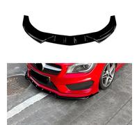 FALMDCQ Compatibile per Benz CLA-Class C117 AMG 2013-2015, Spoiler per Paraurti Anteriore per Auto, Diffusore per Labbra Canard, Pala per Carrozzeria AntiGraffio,A-Glossy Black