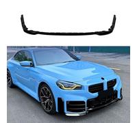 FALMDCQ Compatibile per BMW 2 Series M2 G87 2023+ MP, Spoiler per Paraurti Anteriore per Auto, Diffusore per Labbra Canard, Pala per Carrozzeria AntiGraffio,A-Glossy Black
