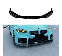 FALMDCQ Compatibile per BMW 2 Series M2 G87 2023+, Spoiler per Paraurti Anteriore per Auto, Diffusore per Labbra Canard, Pala per Carrozzeria AntiGraffio,A-Glossy Black