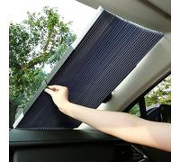 FALMDCQ Tendina Parasole per Parabrezza Auto, Compatibile per Nissan Maxima Cefiro Fuga, Pellicola Riflettente UV, Pieghevole, Isolamento Termico,46CM