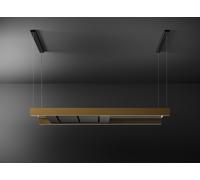 Falmec Cappa a isola Light finitura bronzo da 120 cm