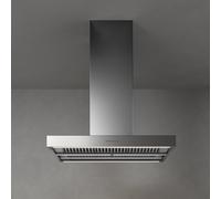 Falmec Cappa a isola Plane No-Drop finitura inox da 90 cm - 800 m3/h