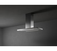 Falmec Cappa a isola Plane Plus finitura inox da 120 cm