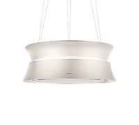 Falmec Cappa Cucina Circle.Tech Dama Isola 60 cm Bianco