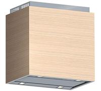 Falmec Cappa Cucina Design+ Laguna Isola 90 cm Vetro Bianco