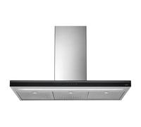 Falmec CAPPA LUCE 90 PARETE VETRO NERO 800 m3/h - CLHN90.00P6#ZZZN491F