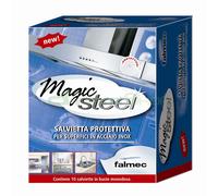 FALMEC Confezione Salviette Protettive Magic Steel, 10 Pezzi - KACL.815 - RICHIEDERE PREVENTIVO
