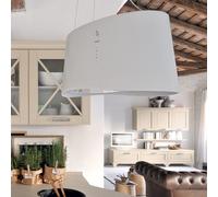 Falmec Cappa da isola MARE E-ION 66 Vetro Bianco 450 m3 CENI66.E0P6#ZZZF441F