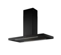 Falmec Plane Plus Island 90 Eu Nero 220-240V - 50-60Hz T80 S/Filtro Cappa Isola | Classe A+ | Nero, Illuminazione LED, Aspirazione perimetrale