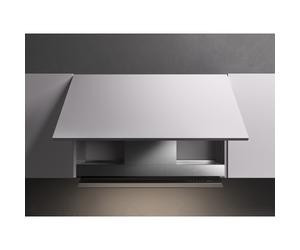 Falmec Virgola No-Drop Touch 60 Acciaio 220-240V - 50-60Hz T80 S/Filtro Cappa Isola | Classe A | Touch control, 3 velocità, Filtro metallo