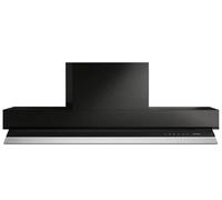 Falmec Virgola Touch Comfort - Cappa piatta da 60 cm, colore: nero
