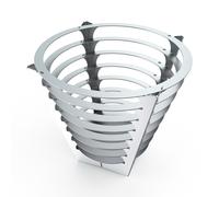 Falò Canna Fuoco Braciere Grande Rotondo Innestabili Leggera Detergente