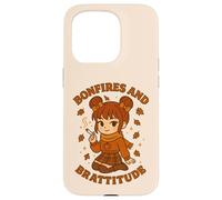 Falò e Brattitude Sassy Fall Vibes Cozy Autumn Energy Custodia per iPhone 15 Pro