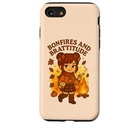 Falò e Brattitude Sassy Fall Vibes Cozy Autumn Energy Custodia per iPhone SE (2020) / 7/8