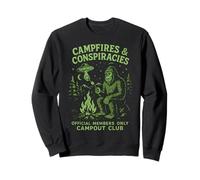 Falò e cospirazioni Sasquatch Campout Club ufficiale Felpa