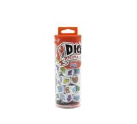 Falomir - Dice Animals | Gioco di dadi di velocità | Sfida rapida dei dadi | Abbina colori e forme per vincere | da 2 a 5 giocatori (Età +6)