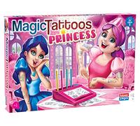 Falomir - Tatuaggi magici Principesse da Tavolo, Fai da Te, Multicolore (31054)