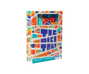 Falomir - Tic Dice Town | Gioco di matematica competitivo | per 2 per 4 Giocatori (Età 8+)